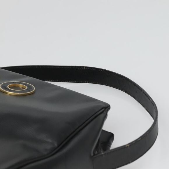 CELINE Hand Bag Leather Black Gold - Picture 8 of 12